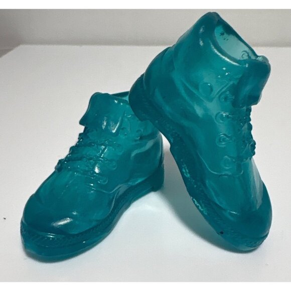 Monster High Shoes Blue Clear For Male Boy Manster Doll - Picture 1 of 7